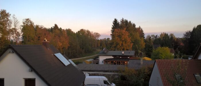 Blick über den Waldwinkel zur Wertach