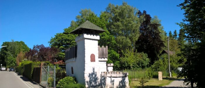Gustl Burg in der Fuchssiedlung