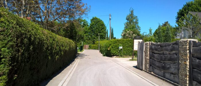 Einfahrt Waldwinkel
